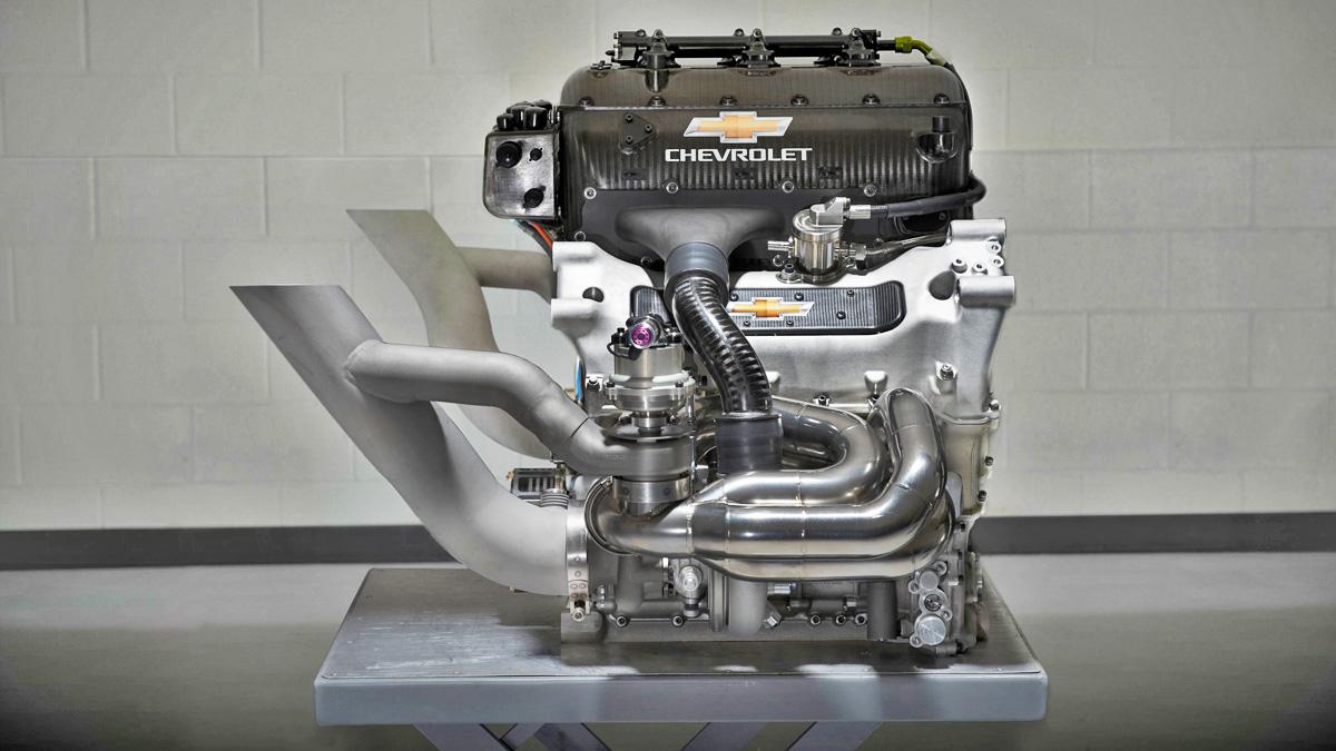 IndyCar tests 2024 hybrid engine at Indianapolis